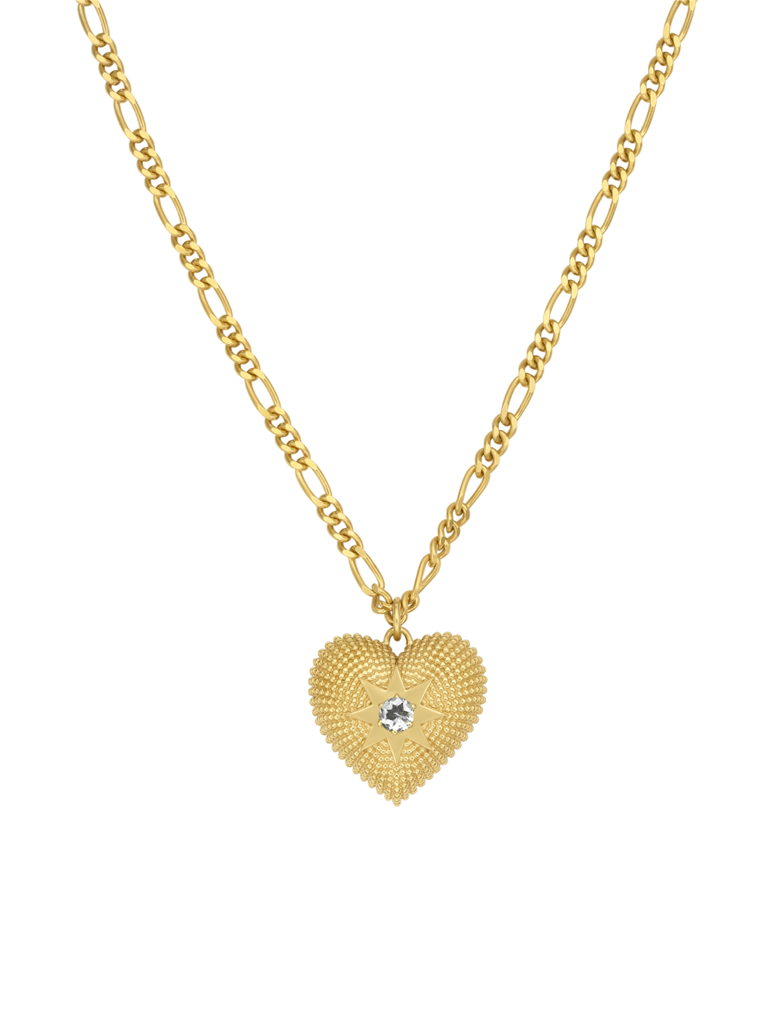 Brave heart aquamarine necklace
